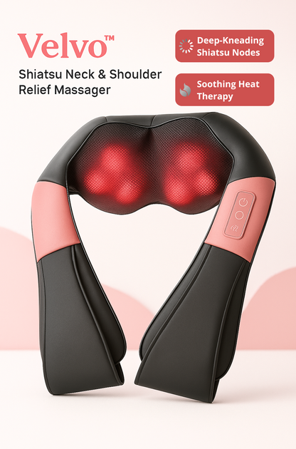 Velvo™ Shiatsu Neck & Shoulder Relief Massager