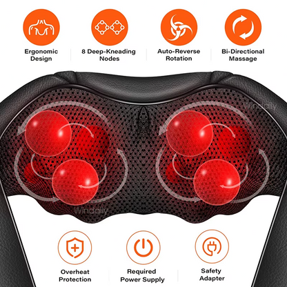 Velvo™ Shiatsu Neck & Shoulder Relief Massager